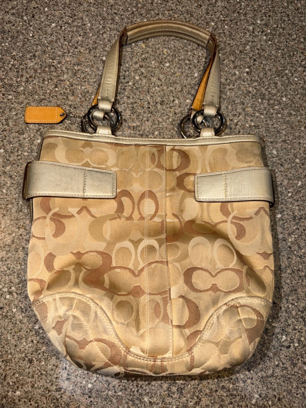 Coach SoHo Signature Jacquard Shoulder Bag - Picture 2 of 3